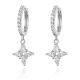 Elegant High-grade Earrings S925 Sterling Silver Earrings Anti-allergy Non-fading