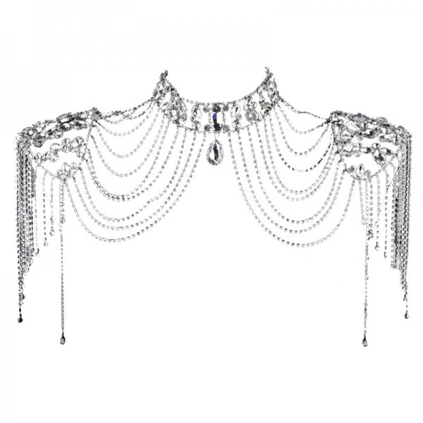 Bridal Lace Shoulder Chain Ornament