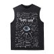 Distressed Vest High Street Sleeveless Half Sleeve Men's Vest